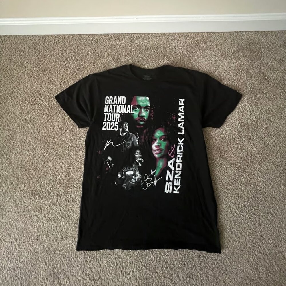 NWT Kendrick Lamar shirt Grand National Tour Full Size